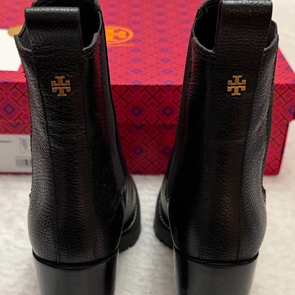 Tory Burch Carson Lug-Sole Ankle Boot